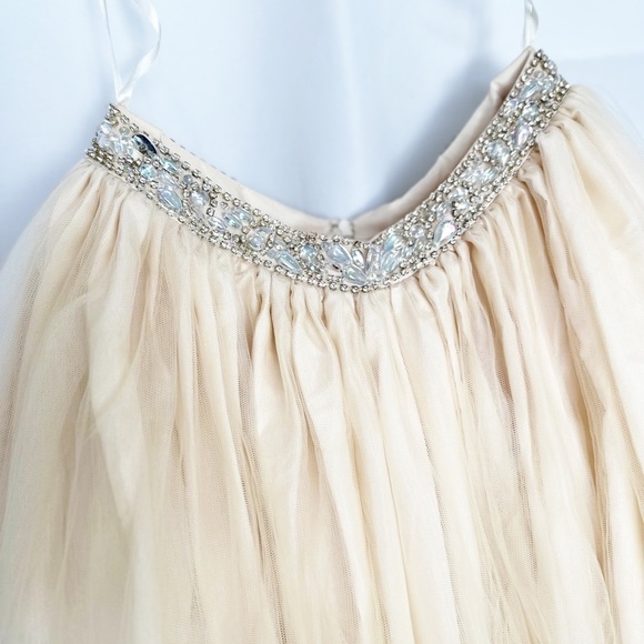 NWT Dancing Queen 2 Piece Bejeweled Gown - Picture 10 of 10